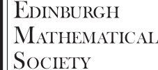 Edinburgh Mathematical Society