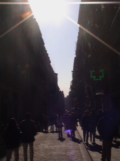 When clicked, Show still image