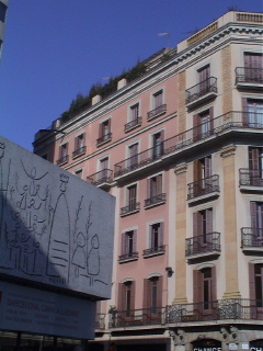 When clicked, Show still image