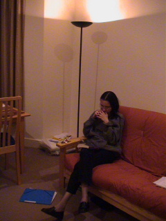 When clicked, Show still image