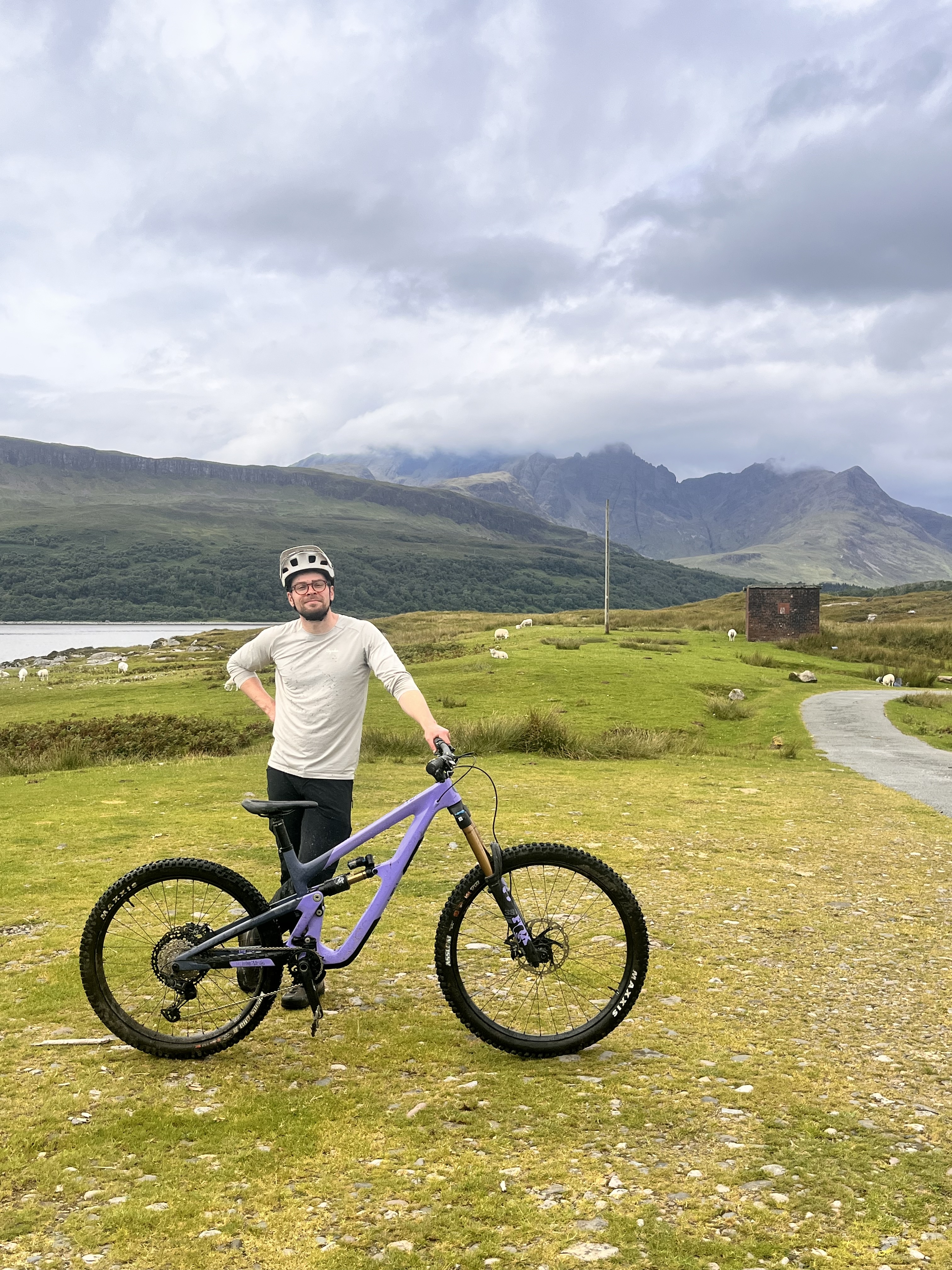 Mountain biking on the Isle of Skye